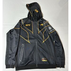 Men's Size Medium Venum UFC Authentic Jacket Champion Fight Night Walkout Hoodie